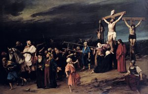 Cristo en la Cruz, 1884